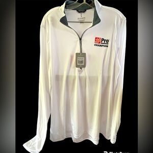 3/$13 Womens HD(logo) Elevate Sporty Vega 1/4 Zip pullover w/UV protection.